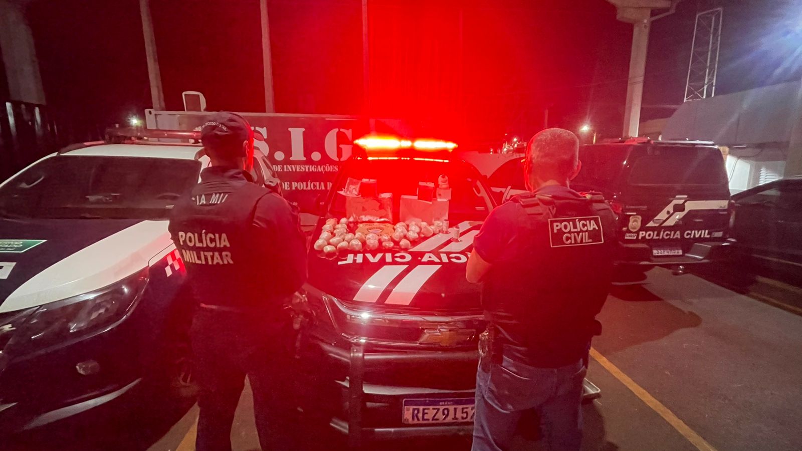 Operação Última Forma: Polícia Civil apreende drogas avaliadas em R$ 100 mil e prende três pessoas em Maracaju