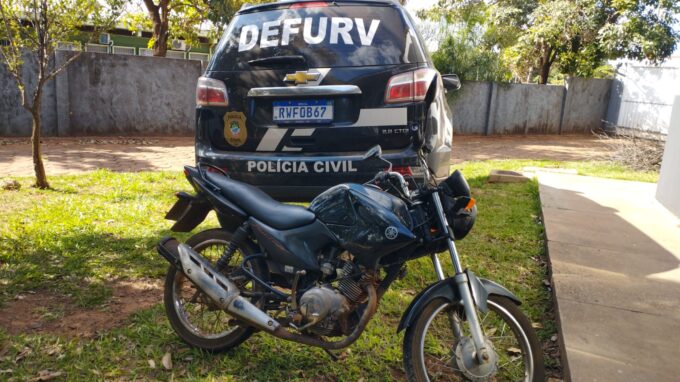 Polícia Civil apreende motocicleta adulterada na Capital