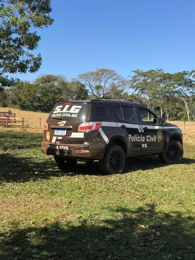 Polícia Civil cumpre mandado de prisão de investigado por matar vizinho de fazenda no distrito de Itahum em Dourados