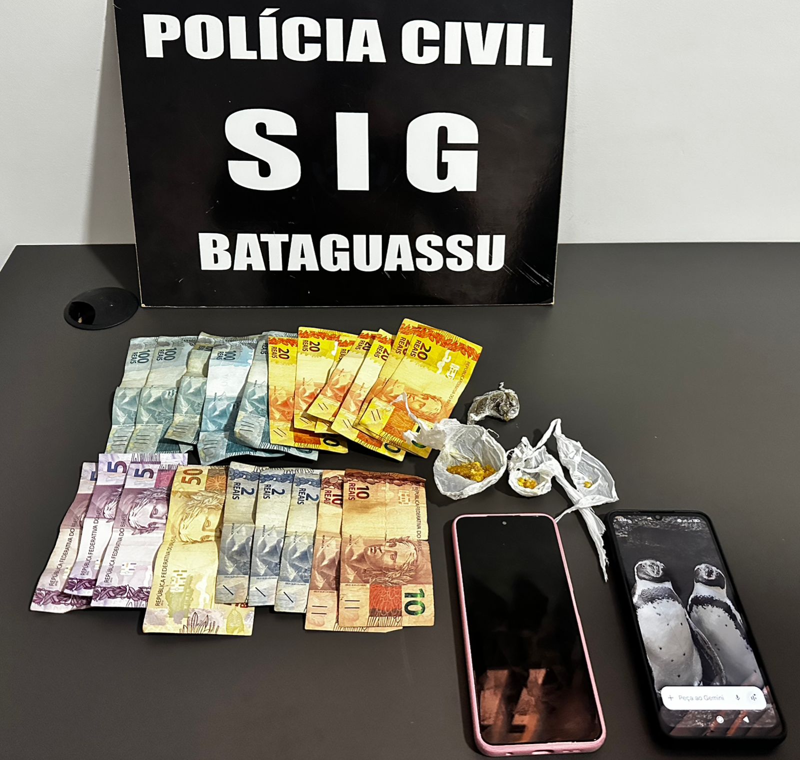 Polícia Civil frustra tráfico de drogas próximo à Prefeitura de Bataguassu