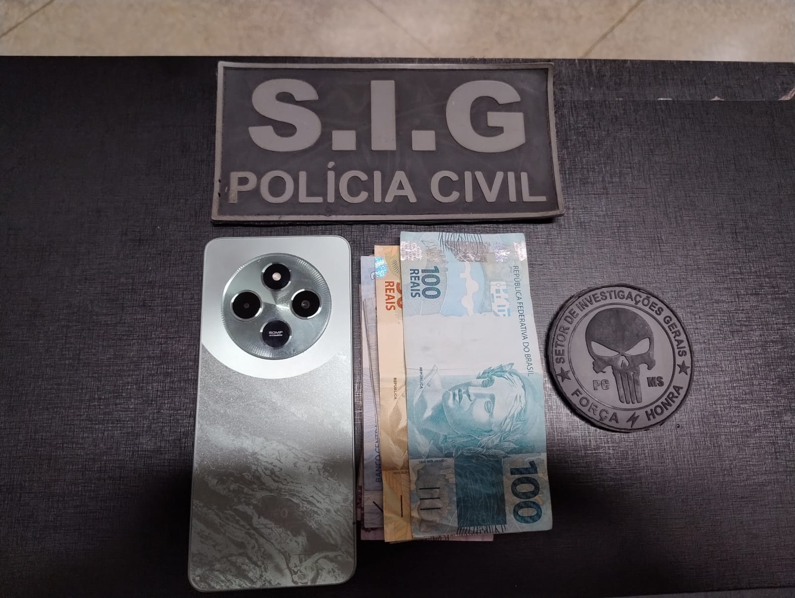 Polícia Civil identifica autor de furto e recupera celular em Brasilândia