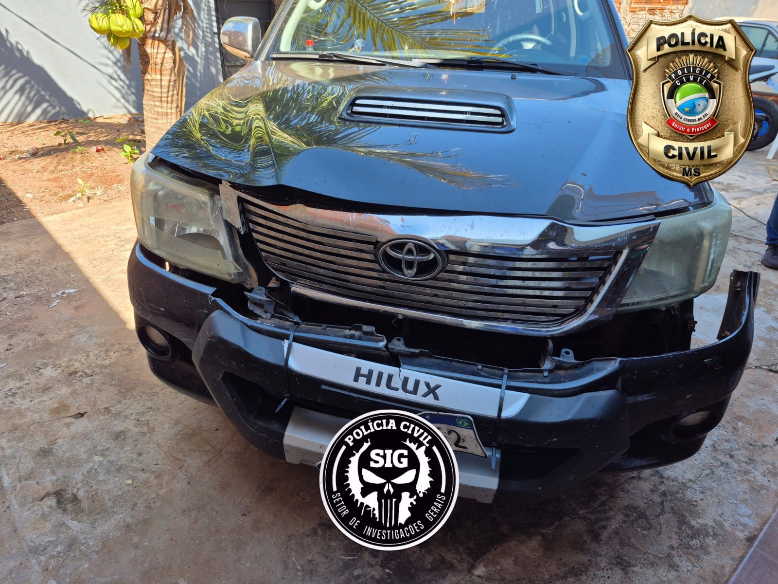 Polícia Civil identifica autor de sinistro de trânsito com fuga em Costa Rica