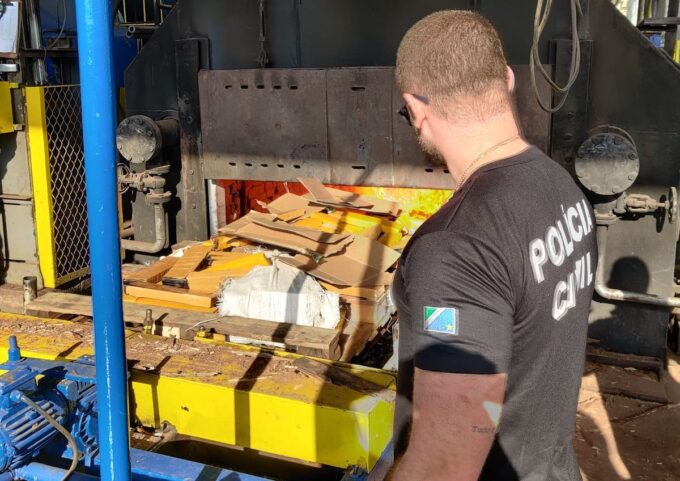 Polícia Civil incinera 320kg de drogas apreendidas em Dois Irmãos do Buriti