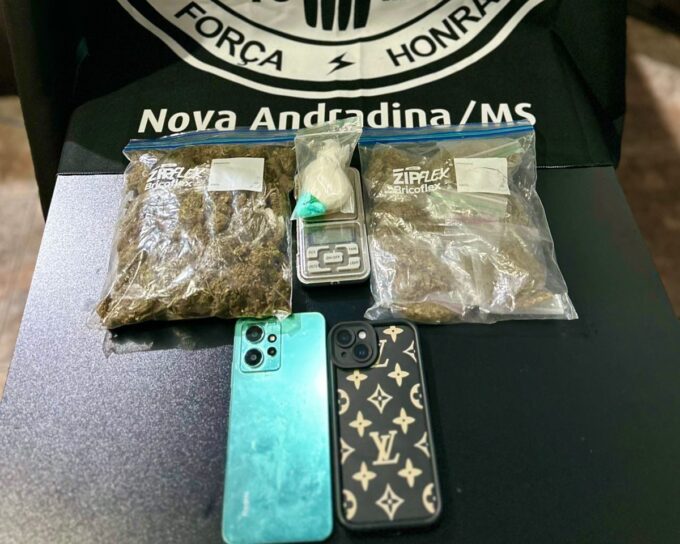 Polícia Civil prende homem por tráfico de drogas em Nova Andradina