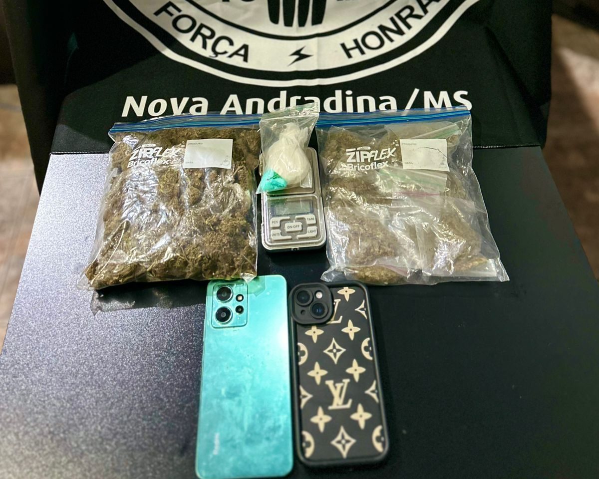 Polícia Civil prende homem por tráfico de drogas em Nova Andradina