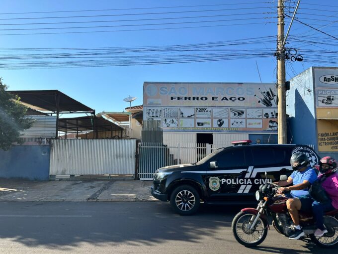 Polícia Civil realiza fiscalização em estabelecimentos de reciclagem de Três Lagoas
