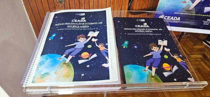 SED-MS lança e-book com práticas inclusivas para estudantes com deficiência auditiva