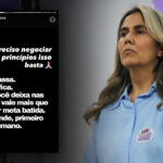 “Não preciso negociar meus príncipios”, diz vereadora em stories após renúnciar liderança do governo na Câmara Municipal