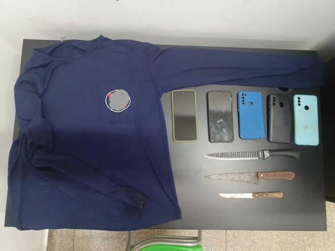 Três homens são presos por roubo, lesão corporal e receptação em Brasilândia