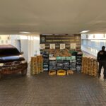 Veículo furtado em São Paulo é recuperado pelo DOF com 1,3 tonelada de drogas em Rio Brilhante