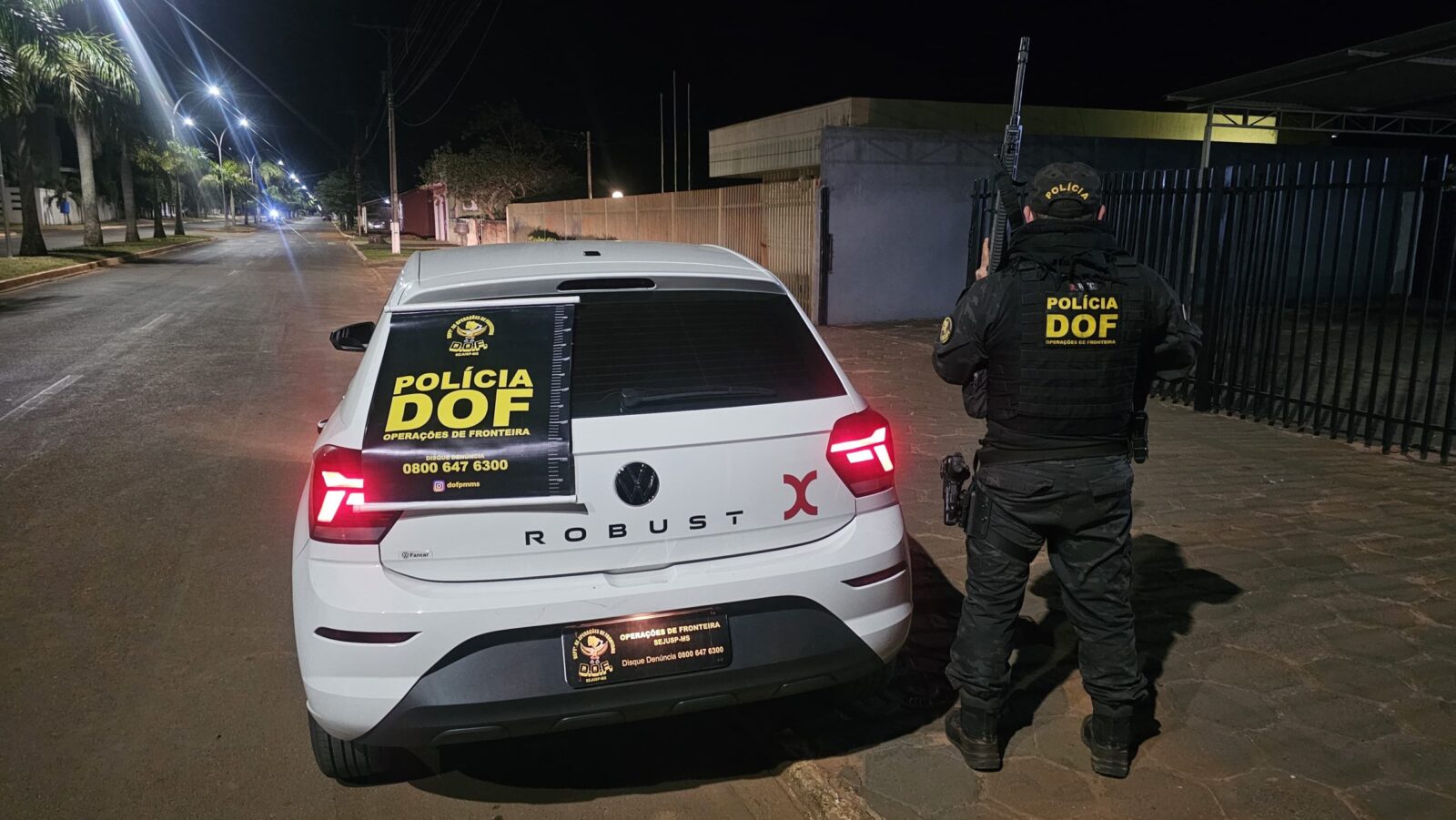 Veículo furtado no Paraná é recuperado pelo DOF em Paranhos