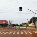 Novo semáforo já está em funcionamento na Rua João Márcio Ferreira Terra com Antero Lemes da Silva