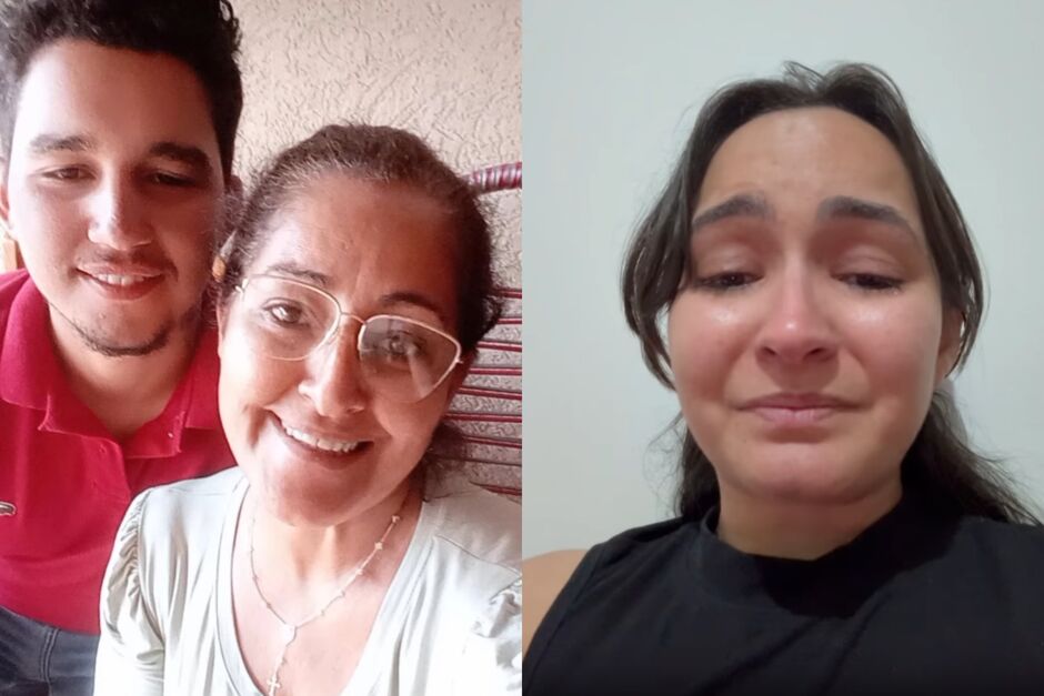 ‘Minha mãe morreu tentando proteger ele’, desabafa filha de mulher morta pelo filho