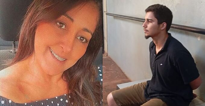 Mãe foi morta com facada na jugular; filho aproveitou viagem do pai para cometer crime (vídeo)