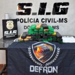 Ação da Polícia Civil resulta em apreensão de droga em entreposto do tráfico em Dourados