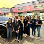 Delegacia de Miranda participa de blitz educativa sobre combate a violência doméstica e familiar contra a mulher