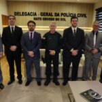 Delegado-Geral recebe membros do Conselho Institucional de Segurança Pública de Campo Grande