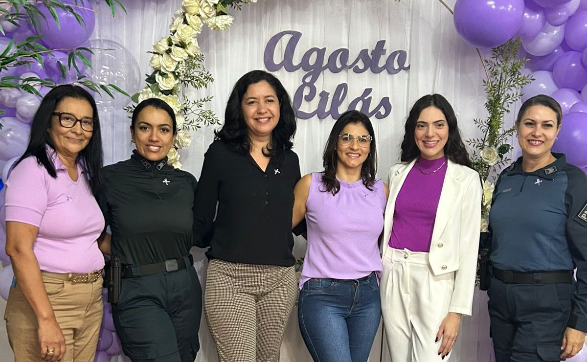 Operação Shamar: Polícia Civil palestra sobre violência doméstica em evento no município de Dois Irmãos do Buriti