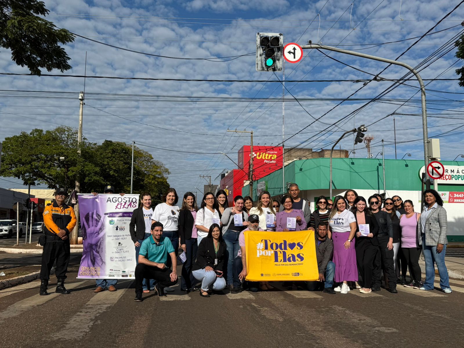 Operação Shamar: Polícia Civil participa de blitz informativa em Nova Andradina