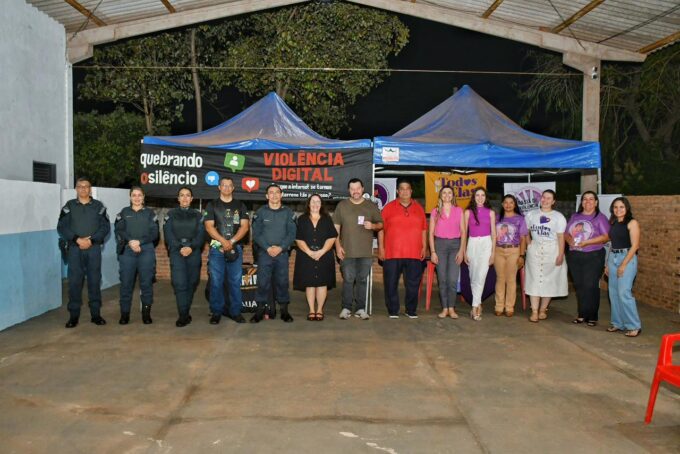 Operação Shamar: Polícia Civil participa de evento referente ao Agosto Lilás, em Aquidauana