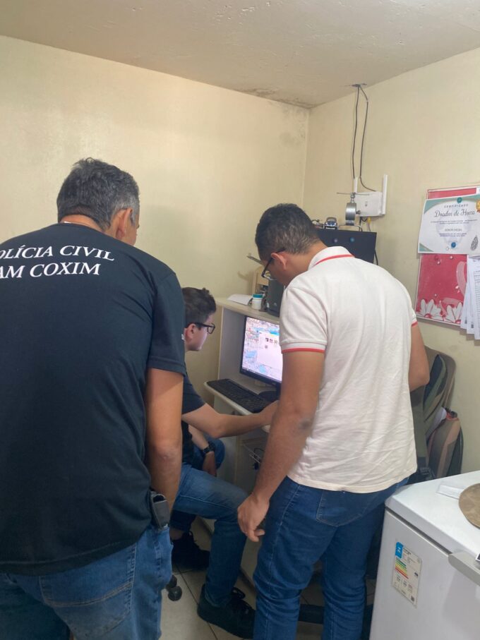 Operação Shamar – Polícia Civil cumpre mandado de busca e apreensão em Coxim