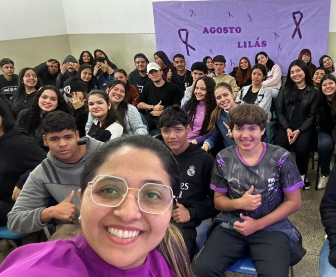Operação Shamar – Polícia Civil participa de palestra em escola estadual em Jardim