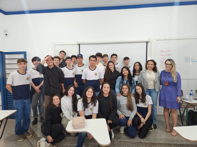 Operação Shamar – Polícia Civil realiza palestra para alunos do Ensino Médio em Coxim