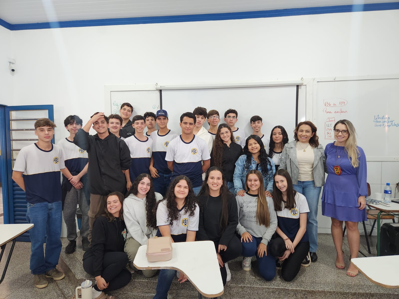 Operação Shamar – Polícia Civil realiza palestra para alunos do Ensino Médio em Coxim