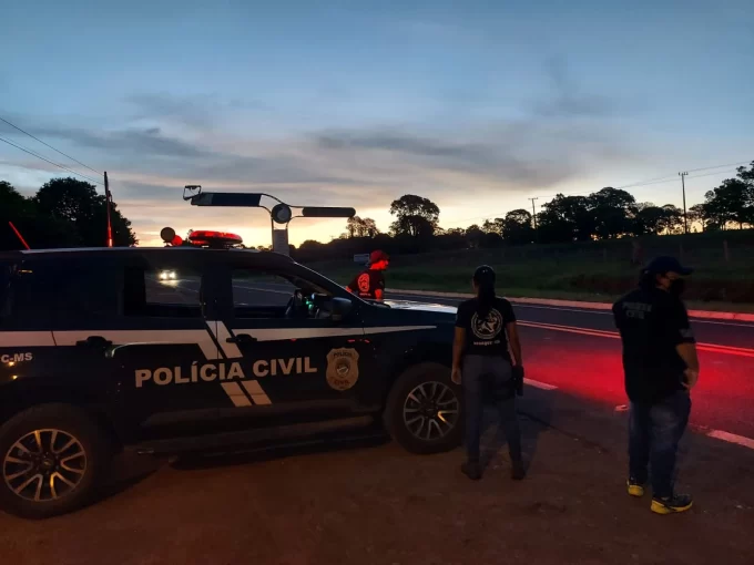 Polícia Civil captura foragido sentenciado por violência doméstica, durante a Operação Shamar em Três Lagoas