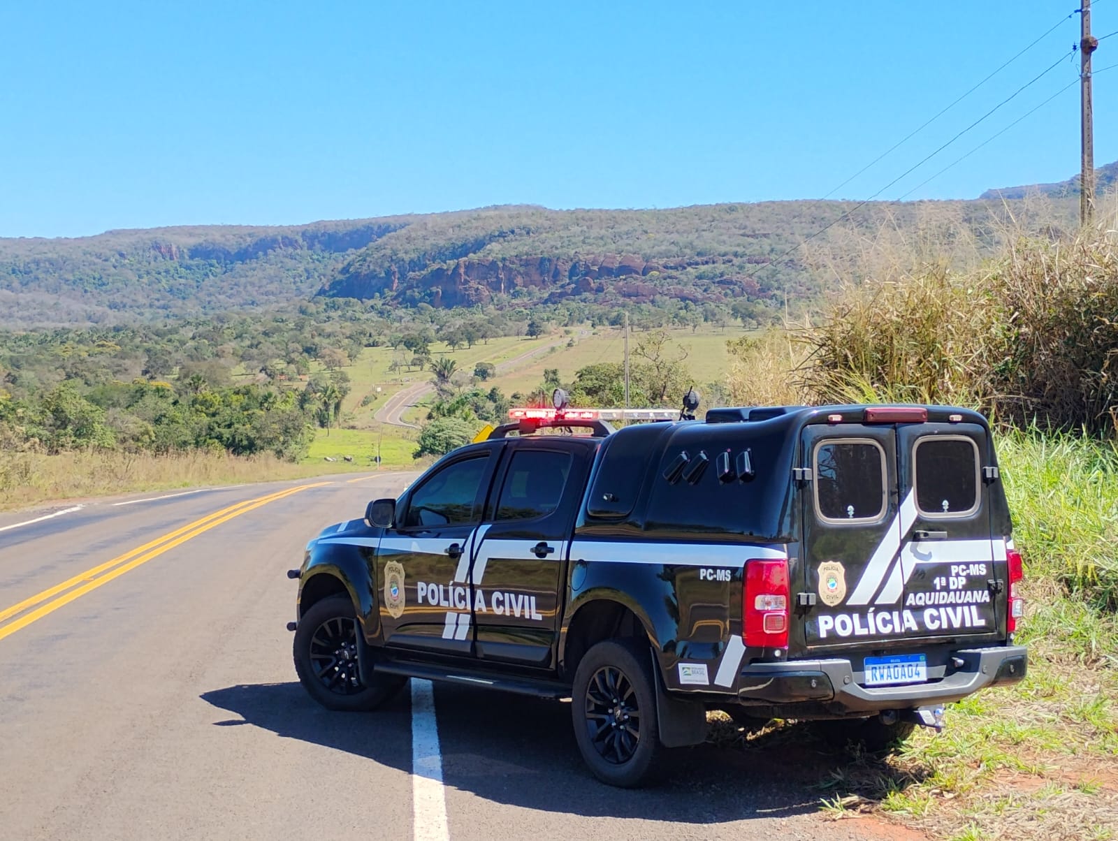 Polícia Civil cumpre mandado de prisão em Aquidauana