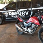 Polícia Civil identifica autor de furto e recupera motocicleta subtraída