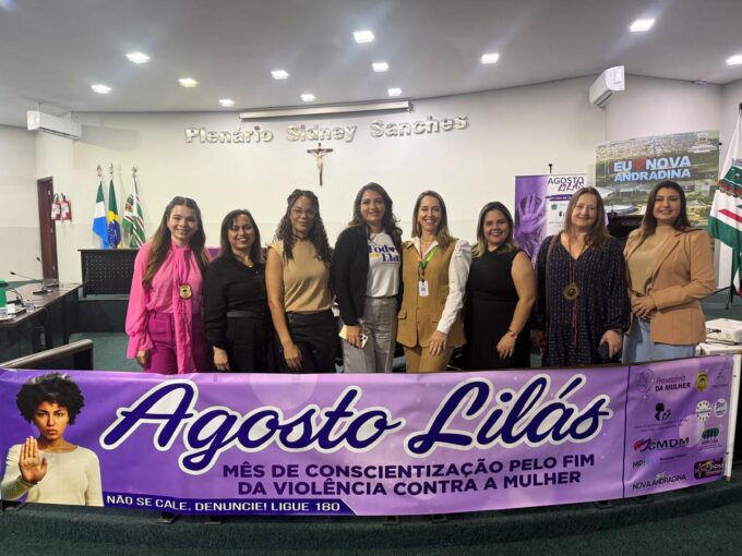 Polícia Civil participa de mesa-redonda para alunos do IFMS sobre a dignidade humana das mulheres em alusão ao Agosto Lilás em Nova Andradina