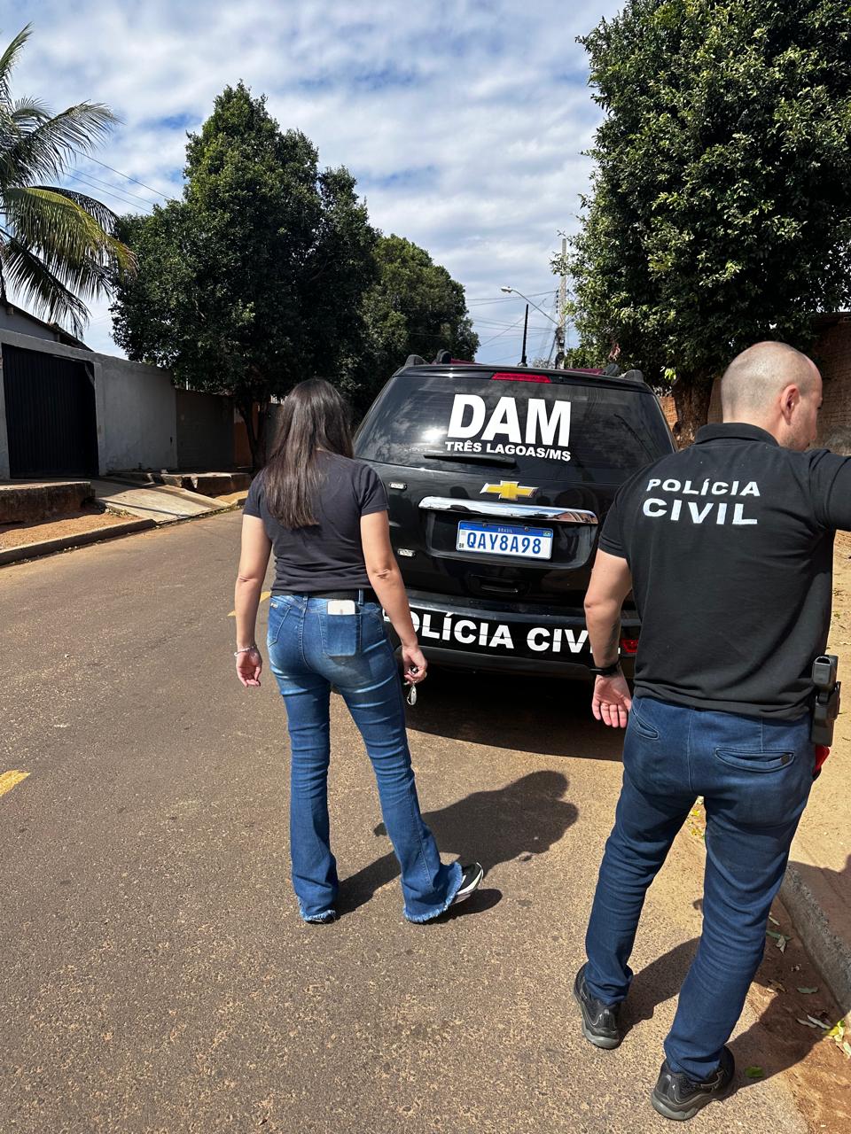 Polícia Civil prende homem em flagrante por tentativa de feminicídio horas depois de quebrar o maxilar de ficante em Três Lagoas