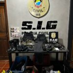 Polícia Civil prende integrantes de grupo criminoso que praticava roubos contra contrabandistas na região de Dourados