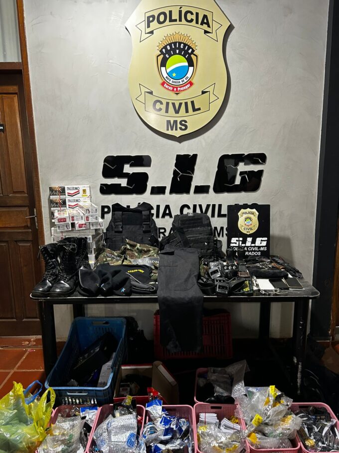 Polícia Civil prende integrantes de grupo criminoso que praticava roubos contra contrabandistas na região de Dourados