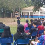 Polícia Civil realiza palestra sobre o Agosto Lilás em Escola Municipal de Coxim