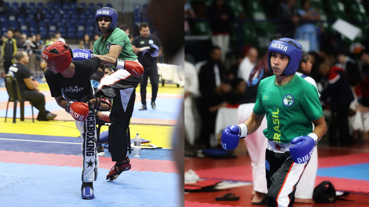 Marcos Coltro Junior brilha na Copa MS de Kickboxing e conquista três títulos