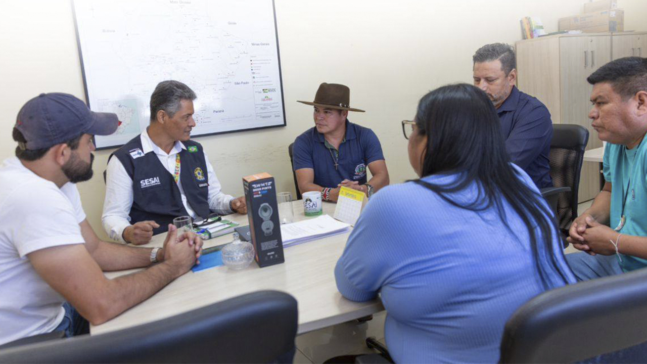 Vereador Otacir Figueiredo participa da escolha da nova chefe do Polo Base de Saúde Indígena de Sidrolândia