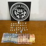 Suspeita de traficar drogas nas imediações da rodoviária é presa em flagrante pela Polícia Civil em Três Lagoas