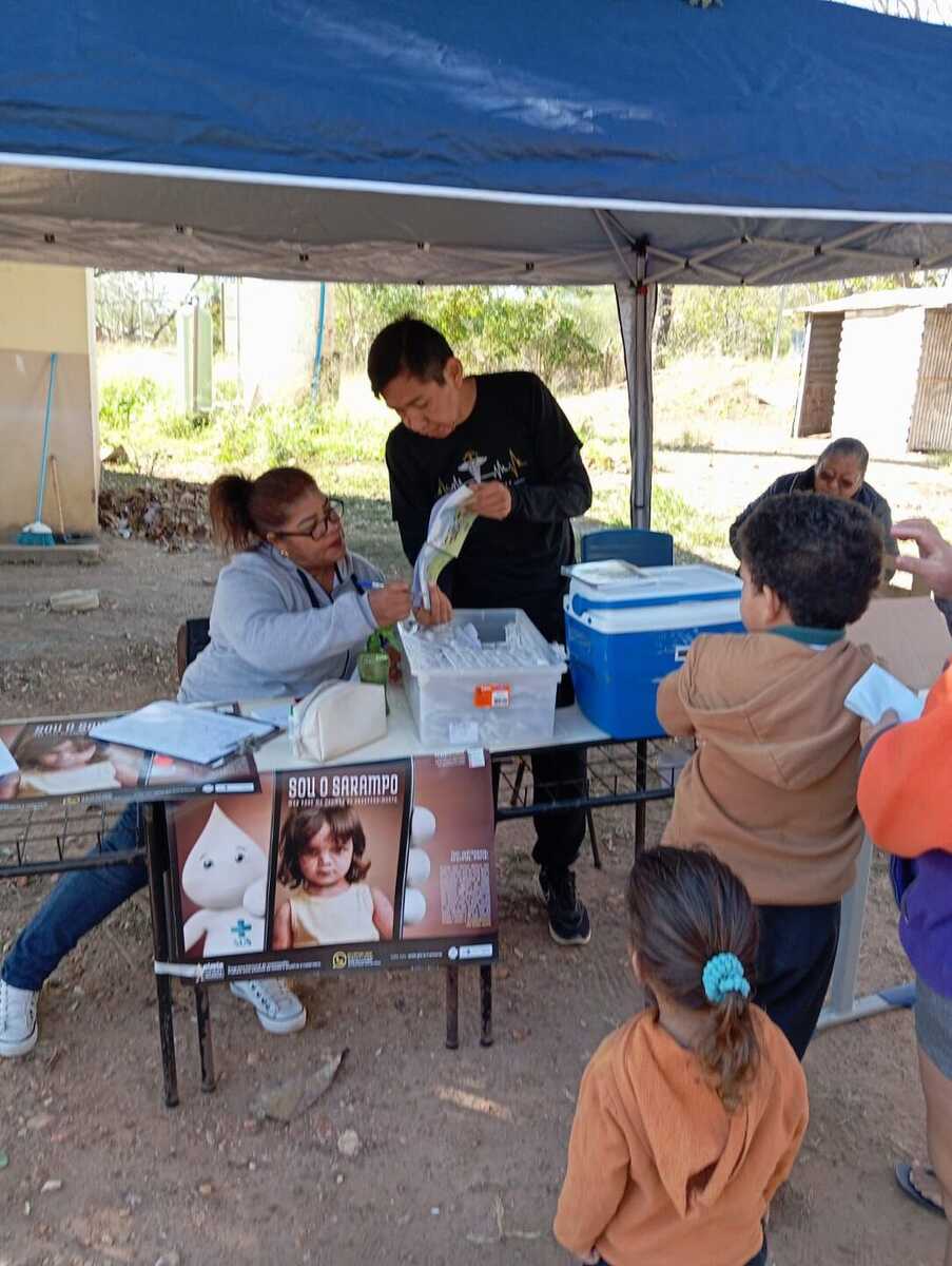 Vacinação e prevenção levam mais saúde à comunidade de Salobra