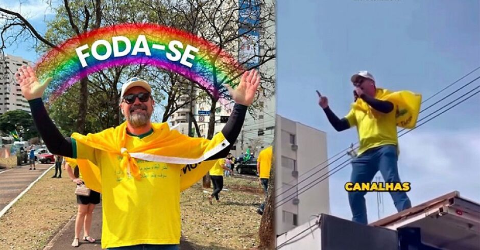 Protesto bolsonarista expõe racha no PL de MS e Pollon dispara: ‘canalhas’