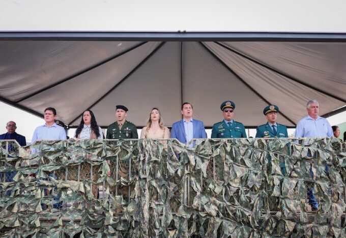 Jardim celebra Dia da Independência com desfile cívico-militar