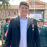 Prefeito Rodrigo Basso recebeu a Medalha de Insígnia ao Mérito da Polícia Militar de MS