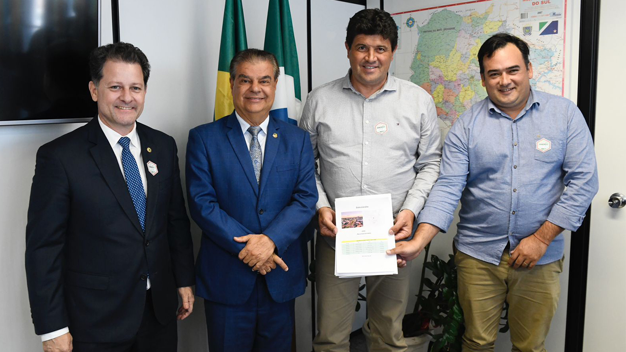 Prefeito Rodrigo Basso cumpre agenda em Brasília e trata de demandas dos assentamentos e recursos para Sidrolândia