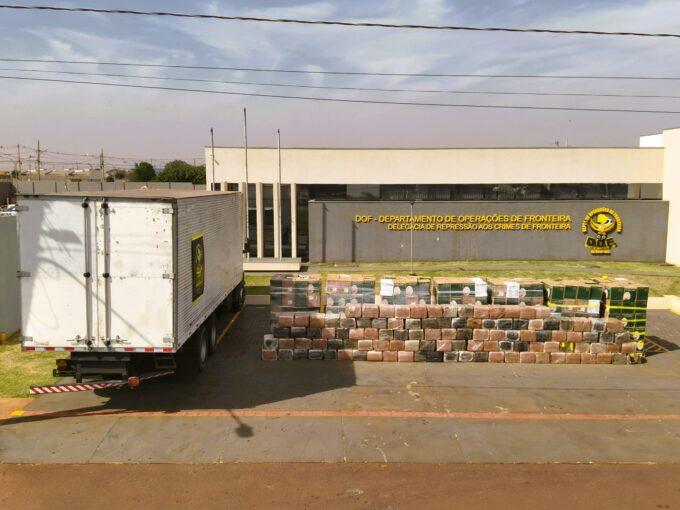 Apreensões de drogas pelo DOF crescem mais de 60%