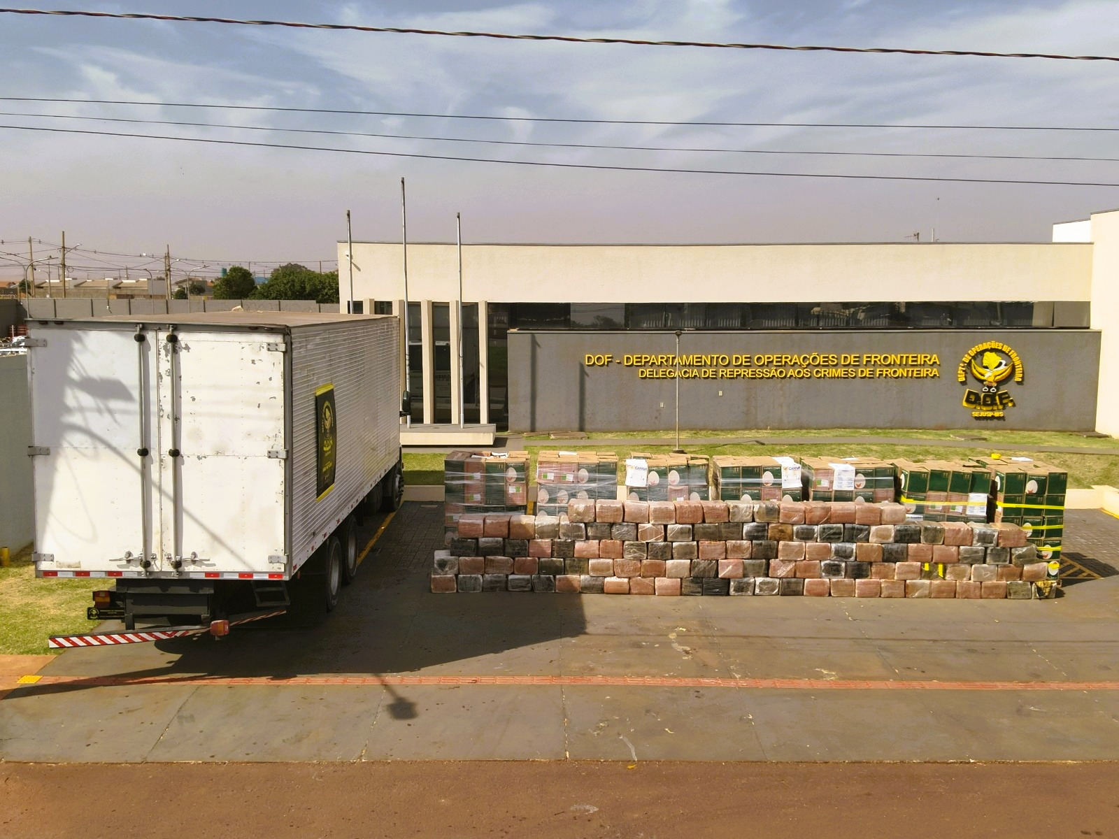 Apreensões de drogas pelo DOF crescem mais de 60%