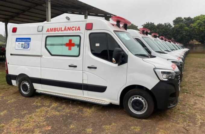 Aquidauana recebe ambulância do Governo de MS
