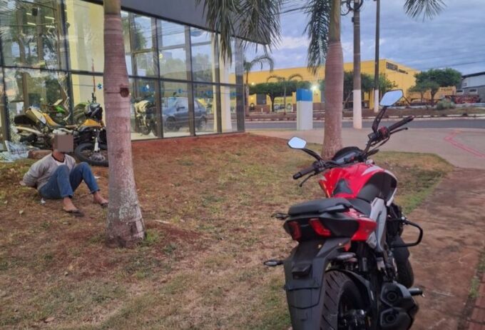 Fugitivo do Semiaberto é Preso ao Tentar Furtar Motos em Concessionária de Dourados