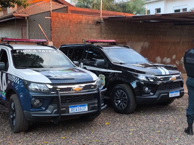 Forças Policiais de MS e SP deflagram operação de repressão a uma Associação Criminosa com sede em Três Lagoas