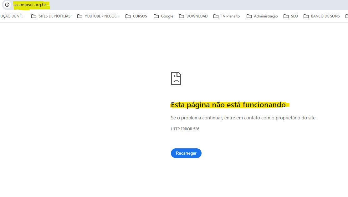 Instabilidade tira site da Assomasul do ar e preocupa prefeitos pela validade do Diário Oficial